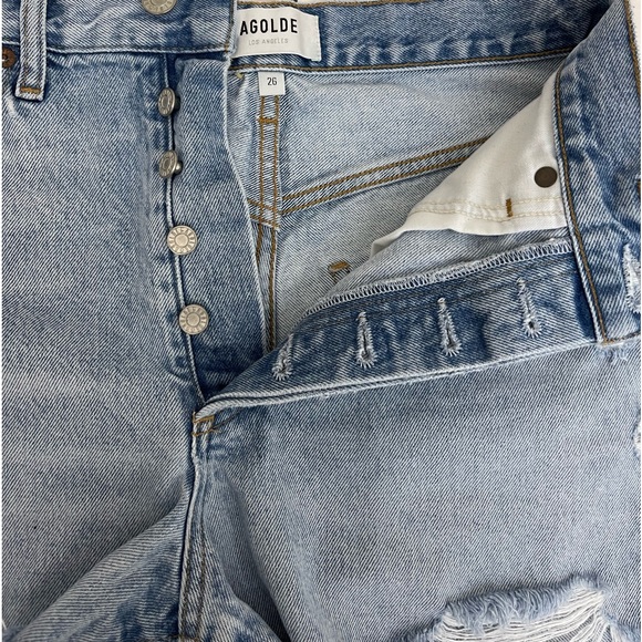 Agolde Dee Shorts - Picture 3 of 8